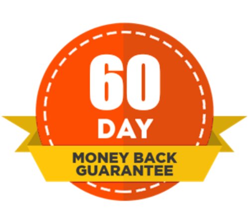 60-day money-back guarantee