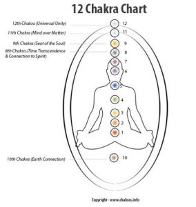12 sacred chakra