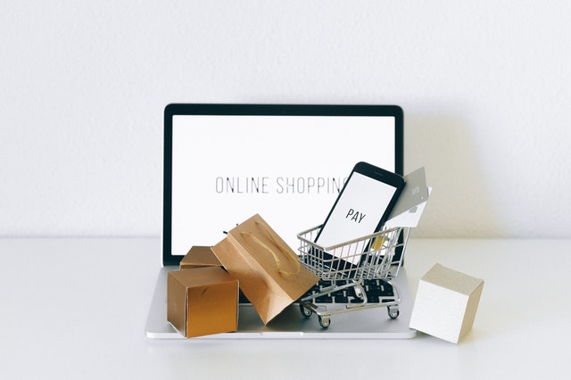 Online shopping with ecommerce sites